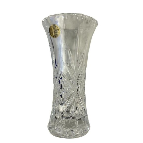 Cristal d Arques Vase France Garanti Plus De 24 Percent u Genuine Lead Crystal 7 - Picture 5 of 6